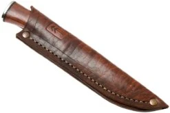 Autine Hunting Knife, Rosewood, D2, Fourreau RH Brun, Couteau De Chasse -Couteausuisse Magasin AT HUNTING 07 autine at hunting 07