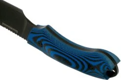 Bradford Guardian 4, 3D Black-Blue G10 Guardian 4 CPM 3V, Full Flat Black DLC 4FH-113B-3V -Couteausuisse Magasin BDK 4FH 113B 3V 04 bradford knives