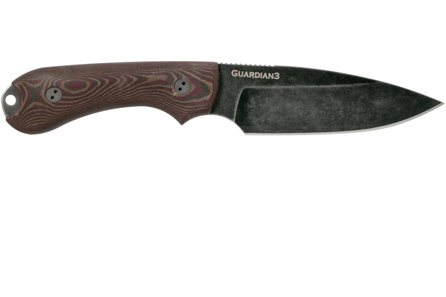 Bradford Guardian 3, 3D Brown-Red Richlite, M390 Sabre Nimbus Knivesandtools Exclusive 4 Bradford Guardian 3, 3D Brown-Red Richlite, M390 Sabre Nimbus Knivesandtools Exclusive – Image 2