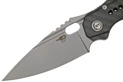 Bestech Exploit BT2005F Stonewashed, Titanium & Carbonfiber, Couteau De Poche -Couteausuisse Magasin BHBT2005F 03 bestech
