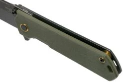 Böker Plus Kihon Assisted OD Green 01BO164 Couteau De Poche, Lucas Burnley Design -Couteausuisse Magasin BO01BO164 07 boker