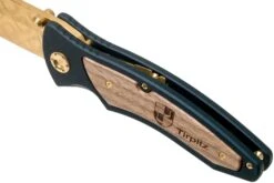 Böker Tirpitz Damast Gold Limited Edition 110194DAM Couteau De Poche -Couteausuisse Magasin BO110194DAM 08 boker