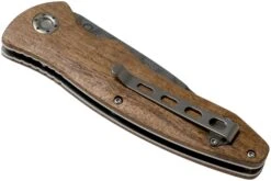 Böker Tirpitz Damast Wood 42 Limited Edition 110197DAM Couteau De Chasse -Couteausuisse Magasin BO110197DAM 04 boker