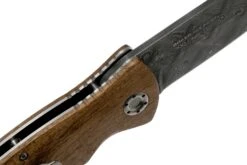 Böker Tirpitz Damast Wood 42 Limited Edition 110197DAM Couteau De Chasse -Couteausuisse Magasin BO110197DAM 07 boker