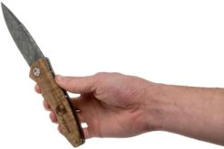 Böker Tirpitz Damast Wood 42 Limited Edition 110197DAM Couteau De Chasse -Couteausuisse Magasin BO110197DAM 09 boker