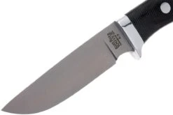 Bark River Huntsman A2, Black Canvas Micarta -Couteausuisse Magasin BRK02 111BRKC 03 bark river brk02 111brkc 03