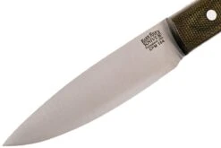 Bark River Bird & Trout CPM154, Green Canvas Micarta -Couteausuisse Magasin BRK04 151GNC 03 bark river bird trout brk04 151gnc 03
