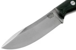Bark River Mini Aurora Hunter CPM 3V, Black Canvas Micarta -Couteausuisse Magasin BRK06 028BRKC 03 bark river knives