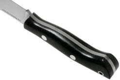 Bark River Mini Aurora Hunter CPM 3V, Black Canvas Micarta -Couteausuisse Magasin BRK06 028BRKC 04 bark river knives