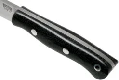 Bark River Mini Aurora Hunter CPM 3V, Black Canvas Micarta -Couteausuisse Magasin BRK06 028BRKC 05 bark river knives