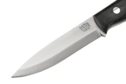 Bark River Aurora Scandi CPM 3V Black Canvas Micarta, Couteau Fixe -Couteausuisse Magasin BRK06 126BCM 03 barkriver