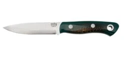 Bark River Aurora Scandi CPM 3V Emerald Pinecone, Couteau De Bushcraft