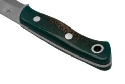 Bark River Aurora Scandi CPM 3V Emerald Pinecone, Couteau De Bushcraft -Couteausuisse Magasin BRK06 126EPC 06 barkriver