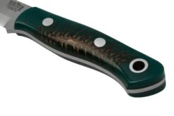 Bark River Aurora Scandi CPM 3V Emerald Pinecone, Couteau De Bushcraft -Couteausuisse Magasin BRK06 126EPC 07 barkriver