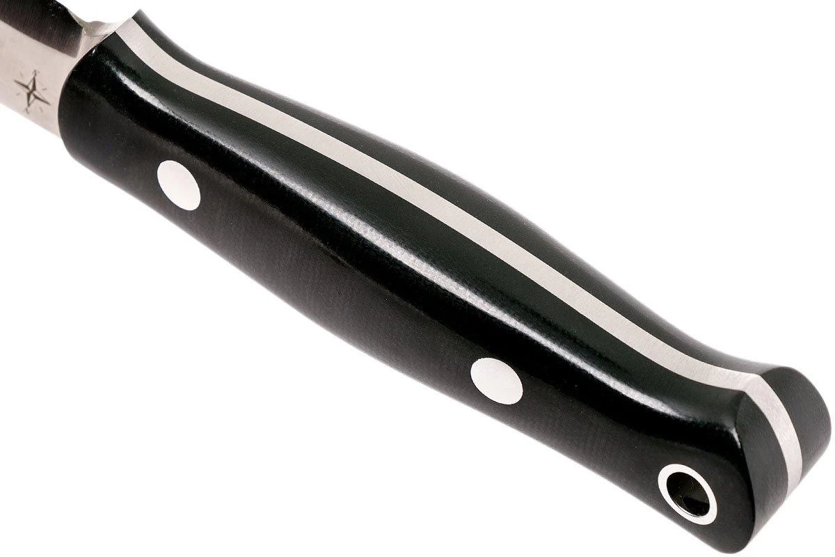 Bark River Bushcrafter I CPM 154, Black Canvas Micarta 6 Bark River Bushcrafter I CPM 154, Black Canvas Micarta – Image 4