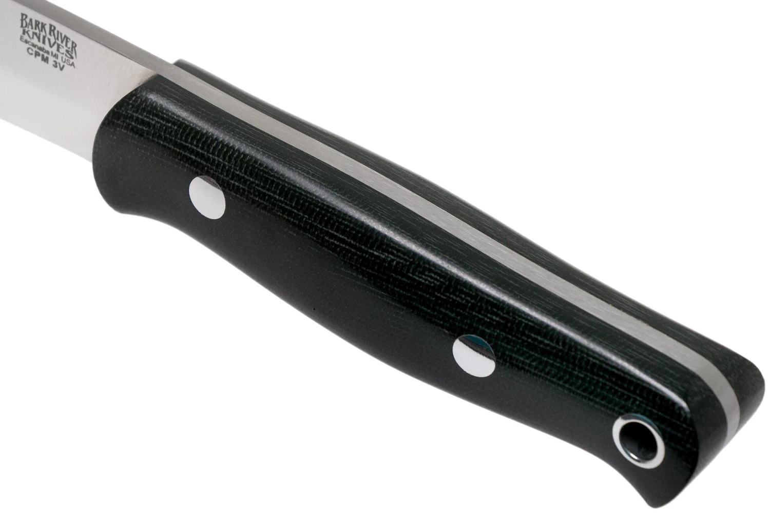 Bark River Bushcrafter II CPM 3V Black Canvas Micarta Couteau De Bushcraft 7 Bark River Bushcrafter II CPM 3V Black Canvas Micarta Couteau De Bushcraft – Image 5