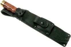 Bark River MACV-SOG CPM 3V, Stacked Leather -Couteausuisse Magasin BRK06 225SL 06 bark river knives