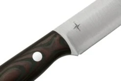 Bark River Aurora II CPM 3V Red & Black SureTouch G10, Couteau De Bushcraft -Couteausuisse Magasin BRK06 255RBST 05 barkriver