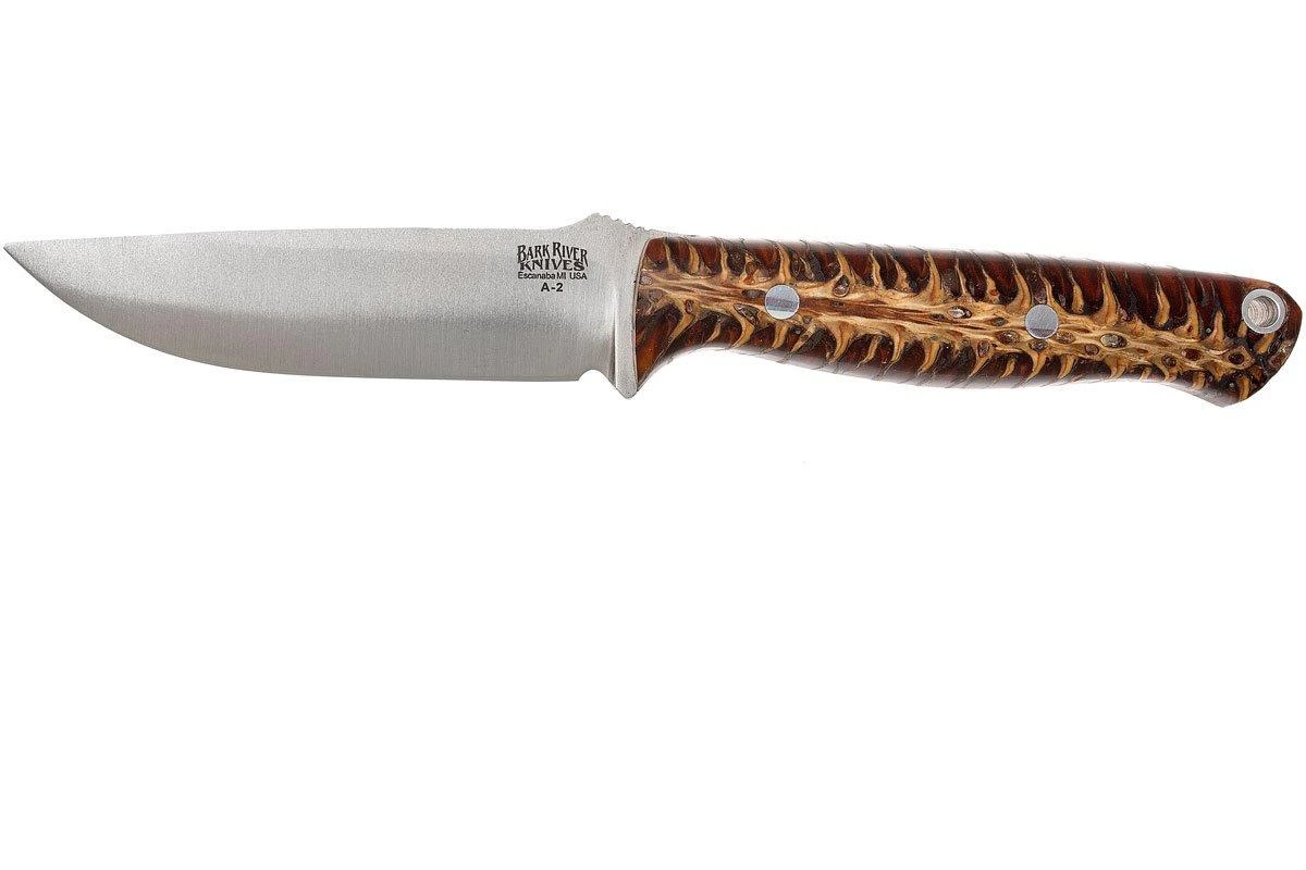 Bark River Bravo EDC A2, Orange & Red Pinecone, Black Sheath 3 Bark River Bravo EDC A2, Orange & Red Pinecone, Black Sheath