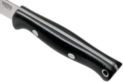 Bark River Bravo EDC CPM 3V Rampless, Black Canvas Micarta Couteau De Bushcraft -Couteausuisse Magasin BRK07 027BCMR 05 bark river knives