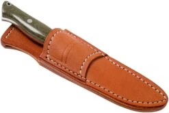 Bark River Gunny Hunter CPM S45VN, Green Canvas Micarta Couteau De Chasse -Couteausuisse Magasin BRK07 084GCM 06 bark river knives