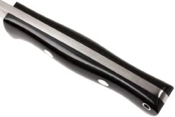 Bark River Bravo 1 A2 FHG Rampless, Black Linen Micarta, Brown Sheath 12 Bark River Bravo 1 A2 FHG Rampless, Black Linen Micarta, Brown Sheath -Couteausuisse Magasin BRK07 111BRKL RS 05 bark river brk07 111brkl rs 05