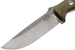 Bark River Gunny A2, Green Canvas Micarta Couteau Outdoor -Couteausuisse Magasin BRK07 113GCM2 03 bark river knives