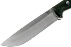 Bark River Bravo 1.5 Rampless CPM 3V Field Knife, Black Canvas Micarta -Couteausuisse Magasin BRK07 122BCMR 03 bark river knives