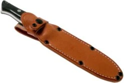 Bark River Bravo 1.5 Rampless CPM 3V Field Knife, Black Canvas Micarta -Couteausuisse Magasin BRK07 122BCMR 06 bark river knives