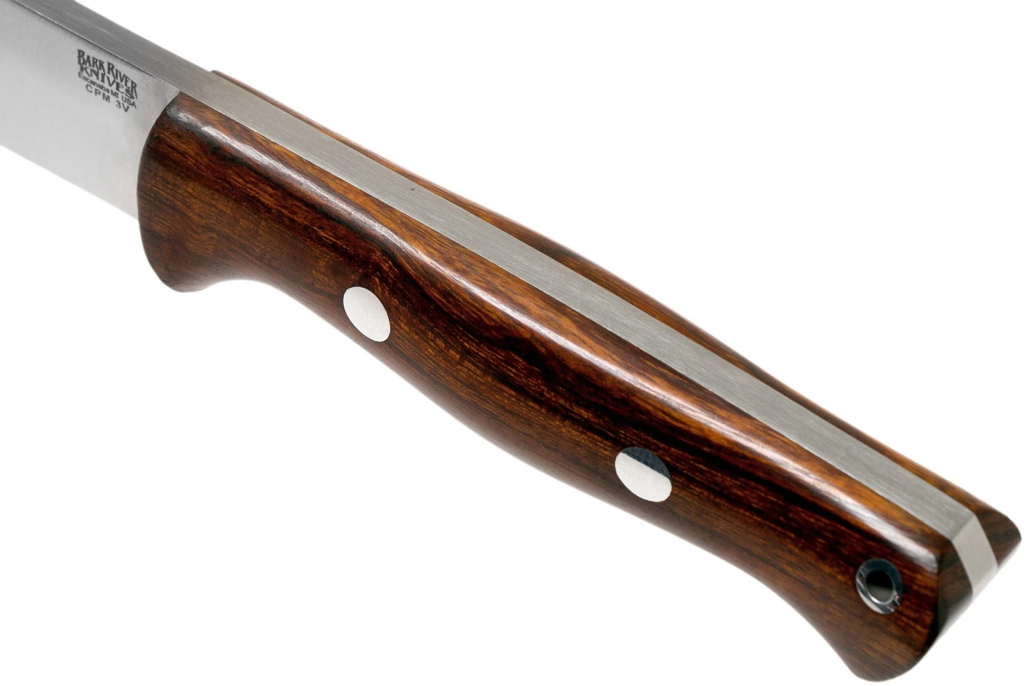 Bark River Bravo 1.5 Rampless CPM 3V Field Knife, Desert Ironwood 7 Bark River Bravo 1.5 Rampless CPM 3V Field Knife, Desert Ironwood – Image 5