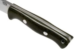 Bark River Bravo 1.5 Rampless CPM 3V Field Knife, Green Canvas Micarta -Couteausuisse Magasin BRK07 122GCMR 05 bark river knives