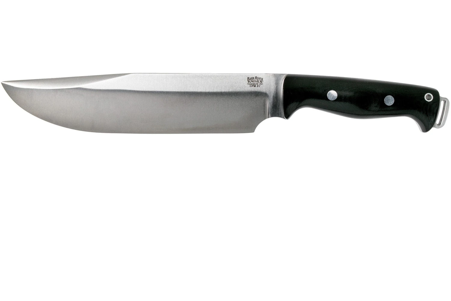 Bark River Bravo Crusader CPM 3V, Black Canvas Micarta 3 Bark River Bravo Crusader CPM 3V, Black Canvas Micarta