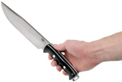 Bark River Bravo Crusader CPM 3V, Black Canvas Micarta 15 Bark River Bravo Crusader CPM 3V, Black Canvas Micarta -Couteausuisse Magasin BRK07 324BKC 06 bark river