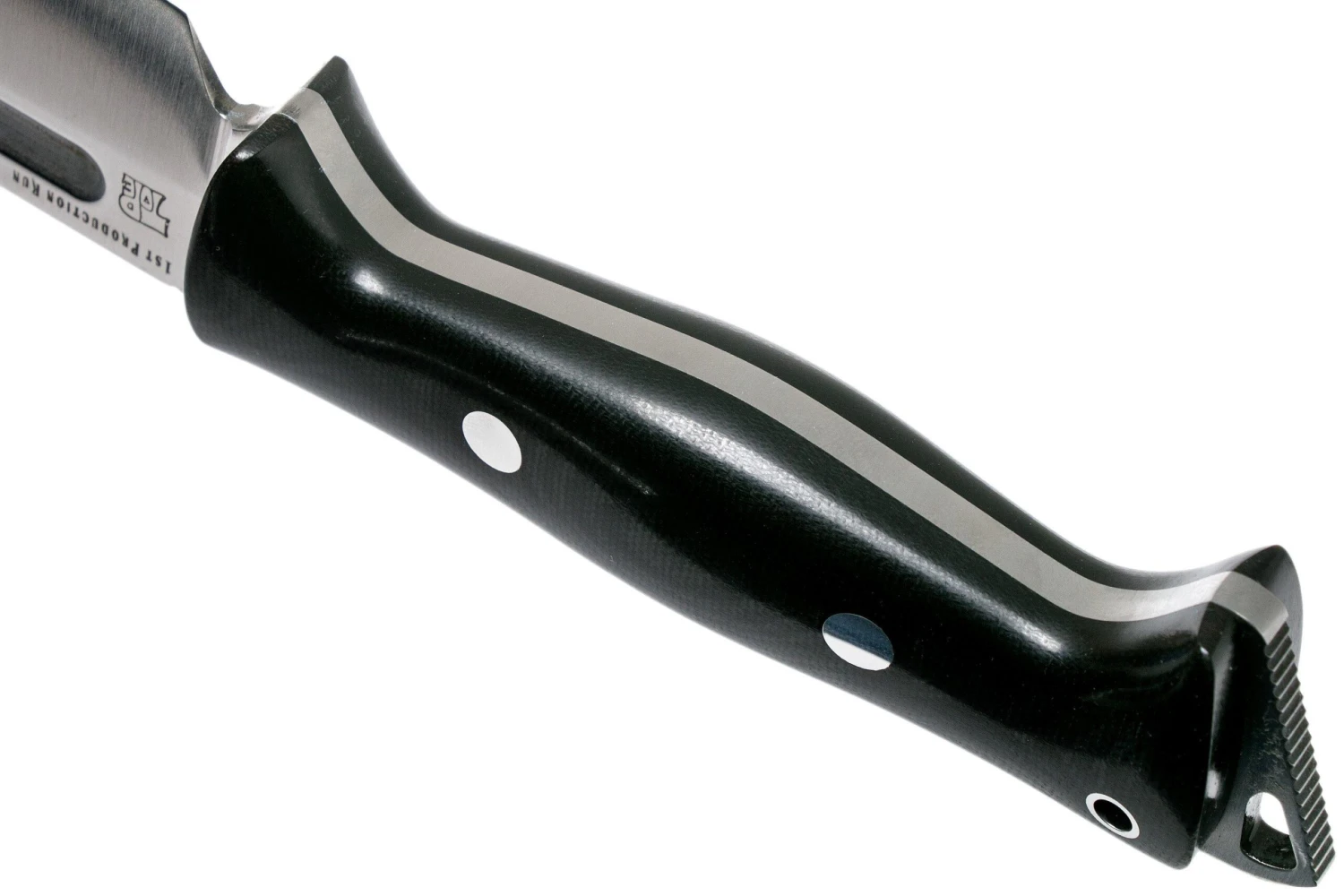 Bark River Bravo Tope Recon Field CPM 3V, Black Canvas Micarta 6 Bark River Bravo Tope Recon Field CPM 3V, Black Canvas Micarta – Image 4