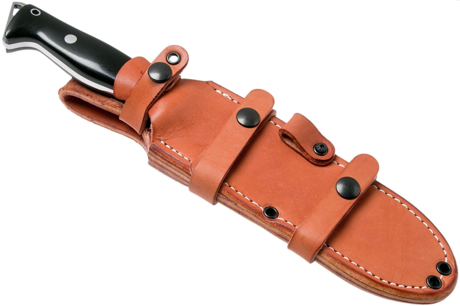 Bark River Bravo Tope Recon Field CPM 3V, Black Canvas Micarta 9 Bark River Bravo Tope Recon Field CPM 3V, Black Canvas Micarta – Image 7