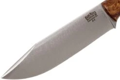 Bark River Sahara Hunter A2, Chechen Burl, Brown Sheath -Couteausuisse Magasin BRK12 115CBRK1 03 bark river brk12 115cbrk1 03