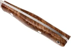 Bark River Sahara Hunter A2, Chechen Burl, Brown Sheath -Couteausuisse Magasin BRK12 115CBRK1 05 bark river brk12 115cbrk1 05