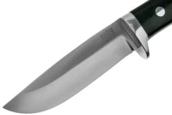 Bark River Wilderness 5 CPM Cru-Wear, Black Canvas Micarta -Couteausuisse Magasin BRK12 223BM 03 bark river knives