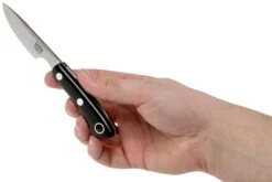 Bark River Rascal II CPM 154 Black Canvas Micarta Couteau De Chasse -Couteausuisse Magasin BRK14 152BKRC 05 bark river knives