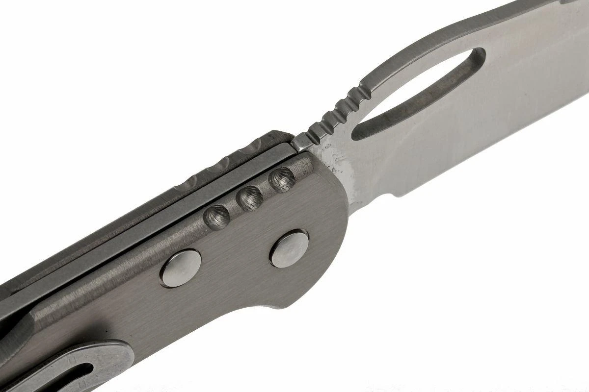 Buck 726 Mini Spitfire 0726 GYS-B Plain Edge, Gris 7 Buck 726 Mini Spitfire 0726 GYS-B Plain Edge, Gris – Image 5