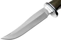 Buck 105GRS1 Pathfinder Pro Green Micarta Couteau De Chasse -Couteausuisse Magasin BUCK105GRS1 03 buck knives