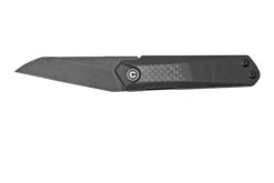 Civivi Ki-V Plus C20005B-3 Twill Carbon Fiber Overlay On Black G10, Couteau De Poche