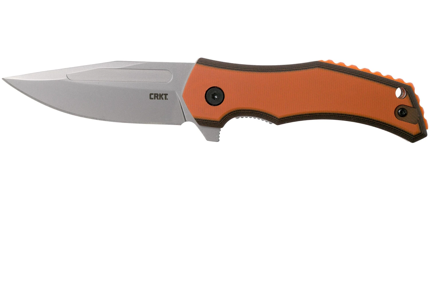 CRKT Fawkes Orange 2372 Couteau De Poche, Alan Folts Design 3 CRKT Fawkes Orange 2372 Couteau De Poche, Alan Folts Design