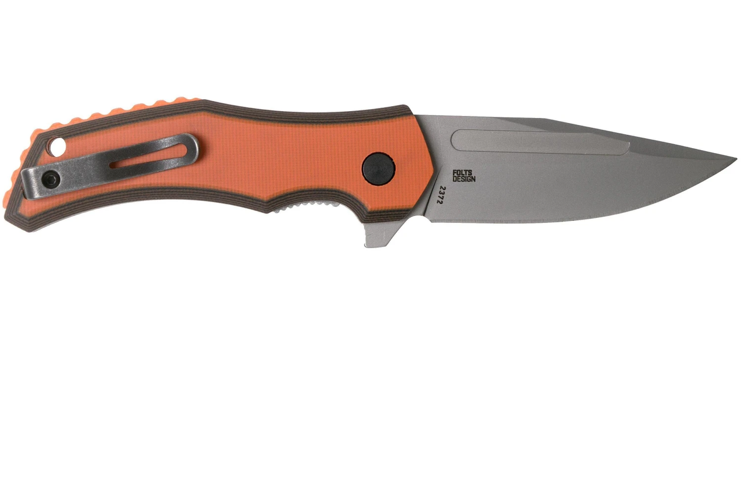 CRKT Fawkes Orange 2372 Couteau De Poche, Alan Folts Design 4 CRKT Fawkes Orange 2372 Couteau De Poche, Alan Folts Design – Image 2
