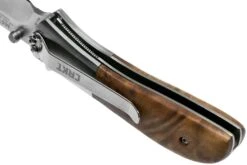 CRKT M4-02W Burled Wood Couteau De Poche, Kit Carson Design -Couteausuisse Magasin CK 402W 05 crkt