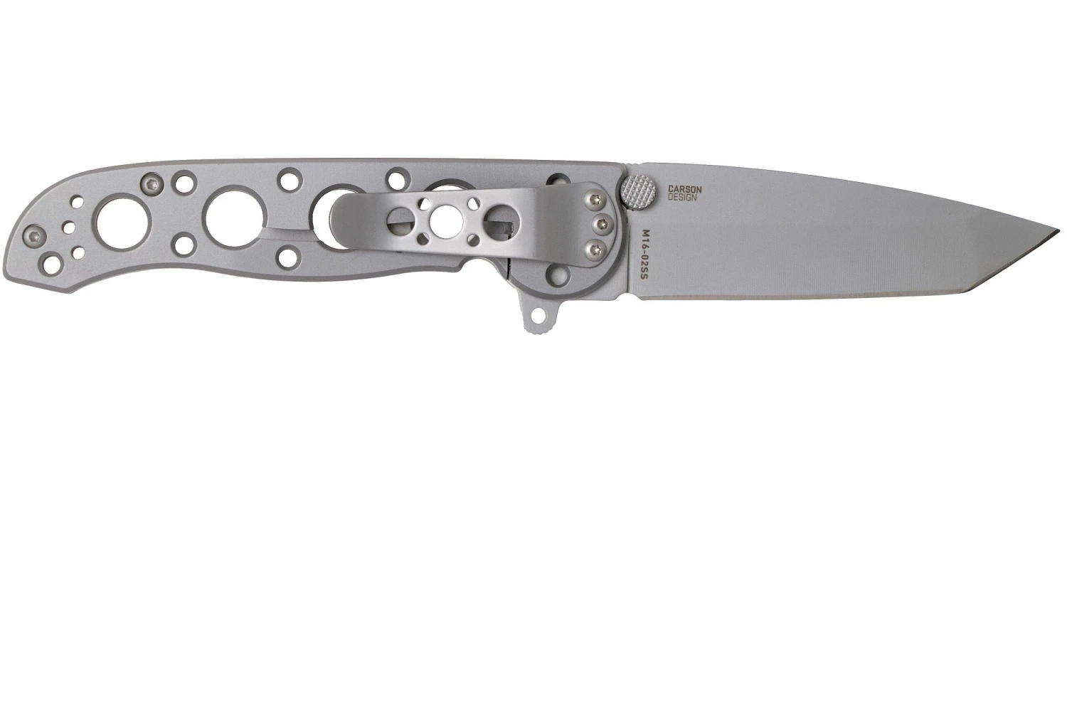 CRKT M16-02SS Silver Couteau De Poche, Kit Carson Design 4 CRKT M16-02SS Silver Couteau De Poche, Kit Carson Design – Image 2