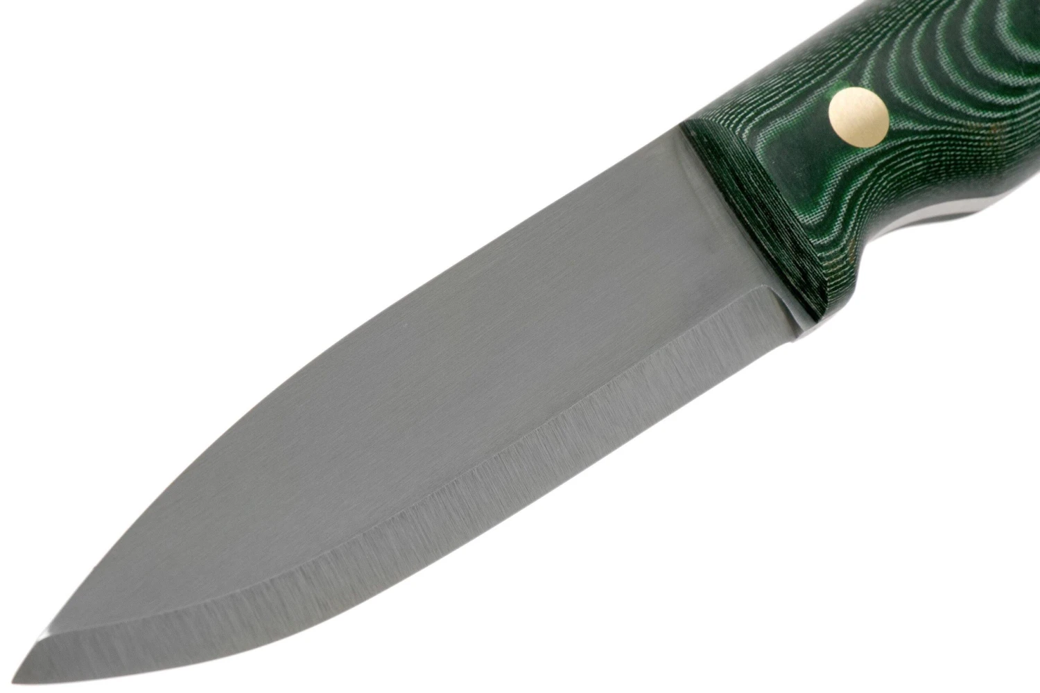 Casström No. 10 Swedish Forest Knife Green Micarta, 14C28N Scandi Grind 13127 Avec Firesteel 5 Casström No. 10 Swedish Forest Knife Green Micarta, 14C28N Scandi Grind 13127 Avec Firesteel – Image 3