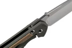 Chris Reeve Sebenza 31 Small Natural Micarta Inlay S31-1212 Couteau De Poche -Couteausuisse Magasin CRS31 1212 06 chris reeve knives