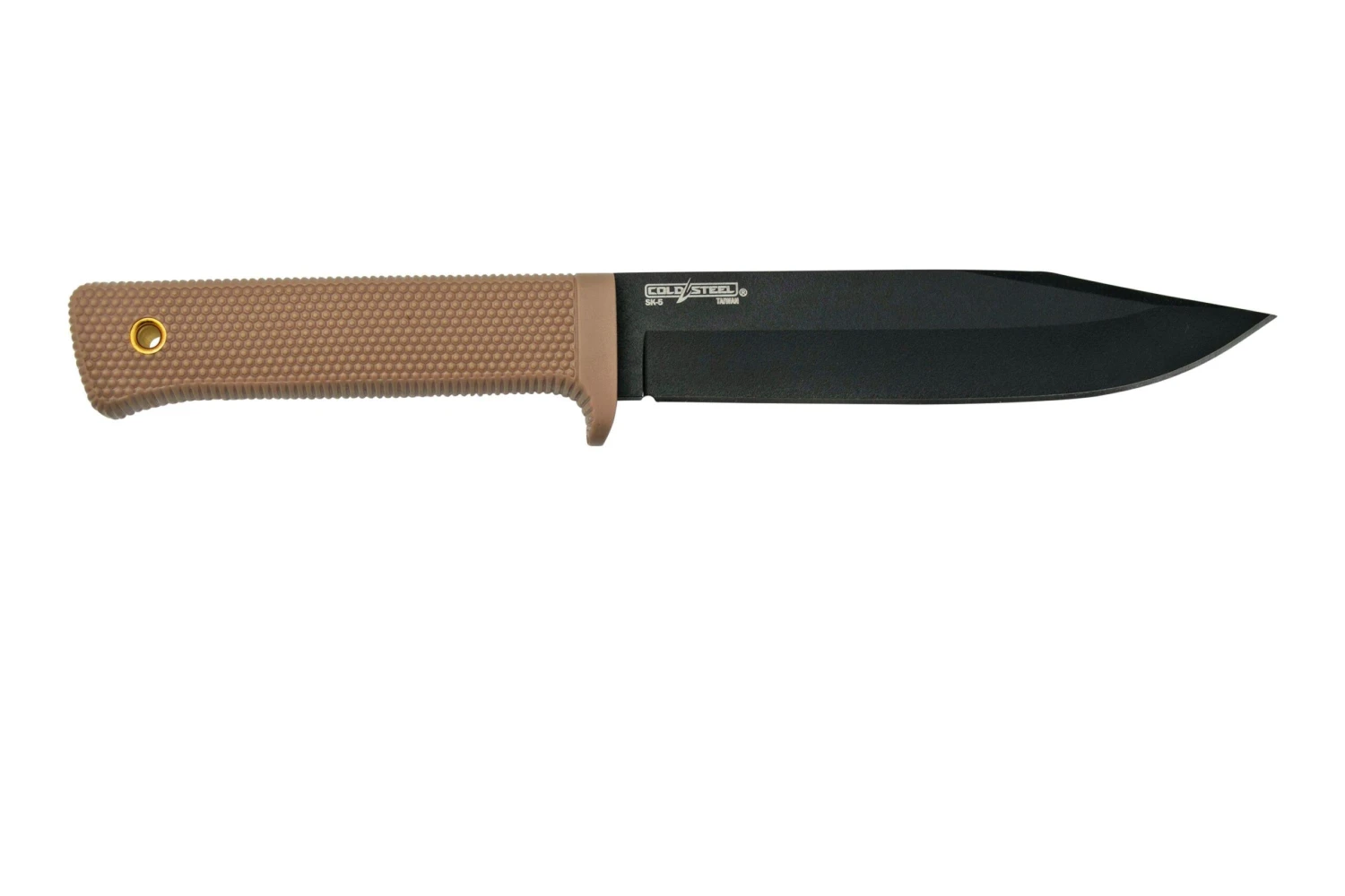 Cold Steel SRK 49LCKDTBK Desert Tan, Couteau Fixe 4 Cold Steel SRK 49LCKDTBK Desert Tan, Couteau Fixe – Image 2