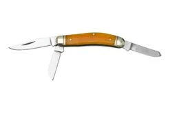 Cold Steel Gentleman's Stockman FL-GSTKM-Y, Yellow Bone, Couteau De Poche